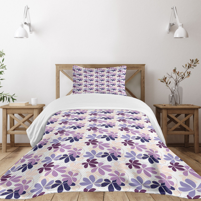 Blooming Spring Petals Bedspread Set