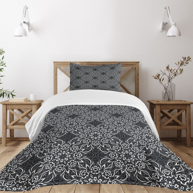 Leaf Composition Bedspread Set