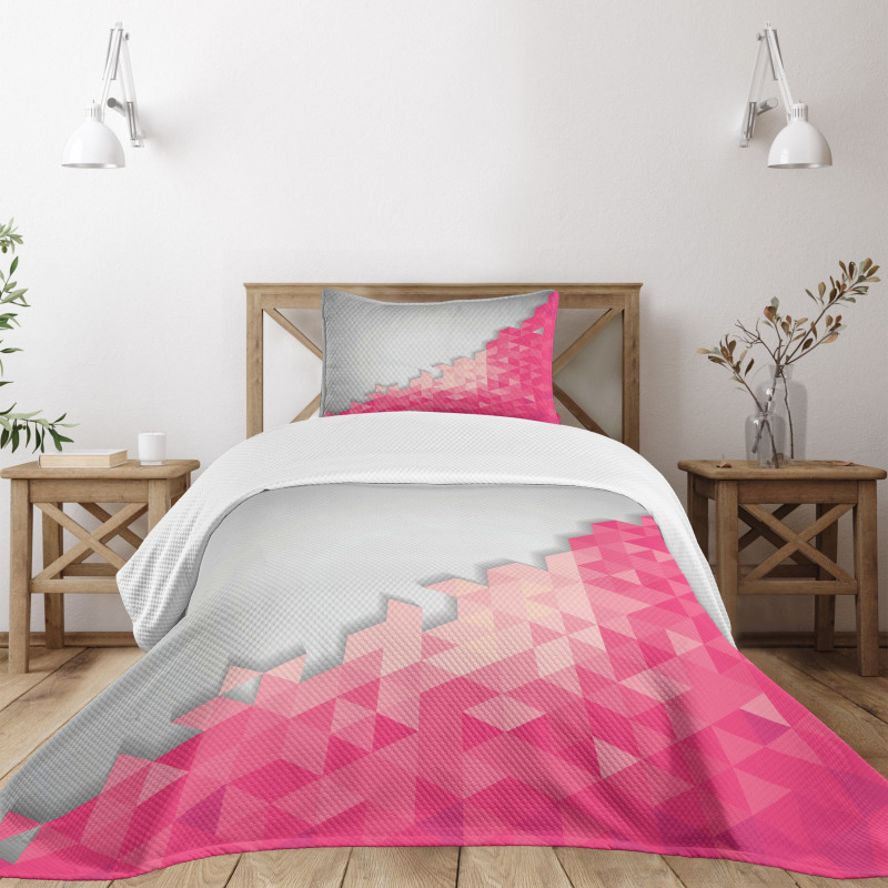 Abstract Geometry Bedspread Set