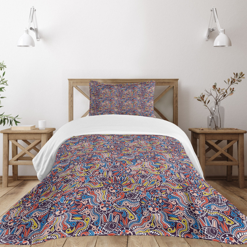 Mosaic Bohemian Bedspread Set