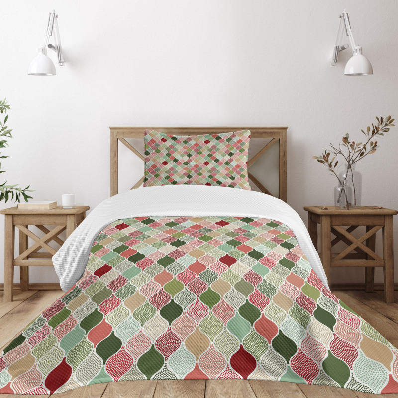 Eastern Geometrical Bedspread Set