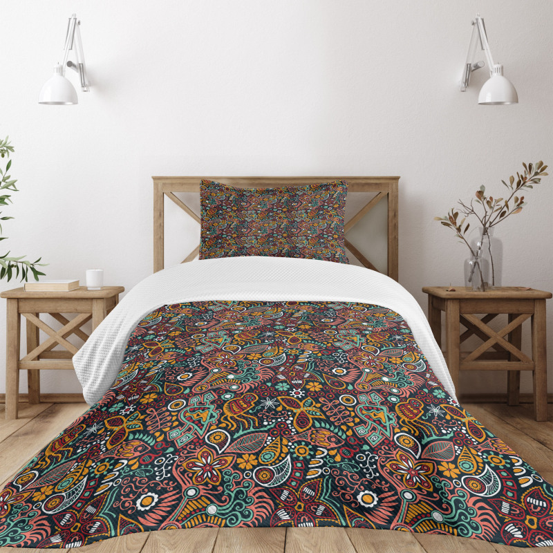 Spring Blossoms Design Bedspread Set