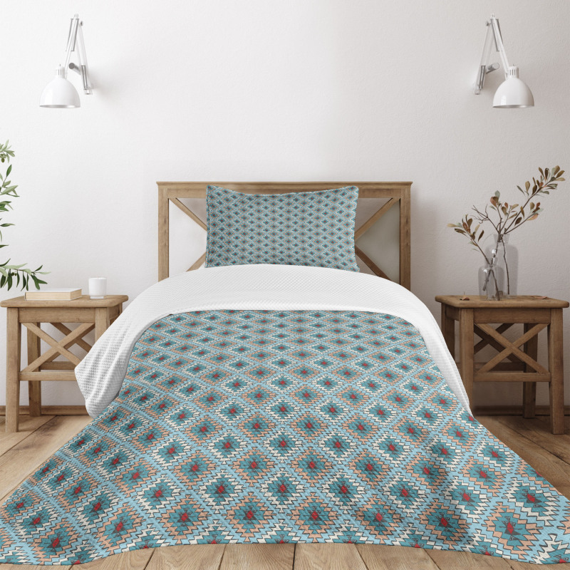 Peruvian Shapes Bedspread Set