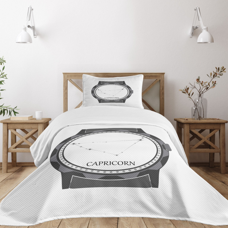 Watch Design Bedspread Set