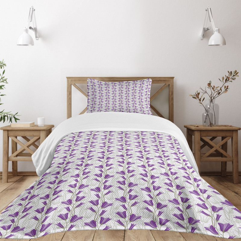 Bluebells Bouquet Bedspread Set