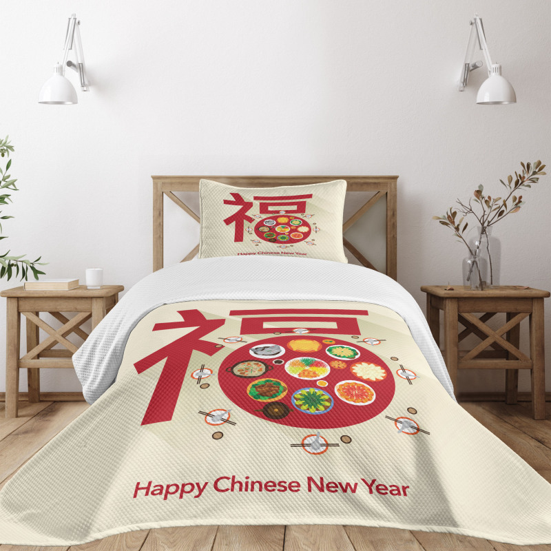 Dinner Bedspread Set