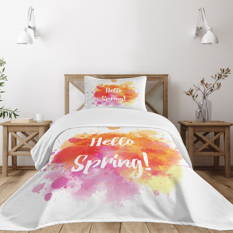 Hello Spring Bedspread Set