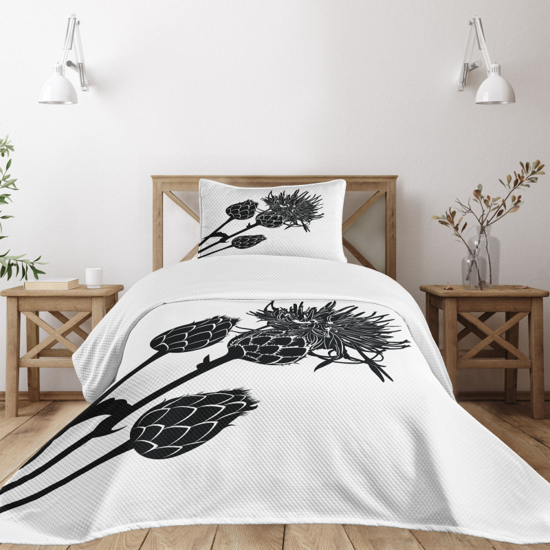 Thorny Plants Healthy Bedspread Set