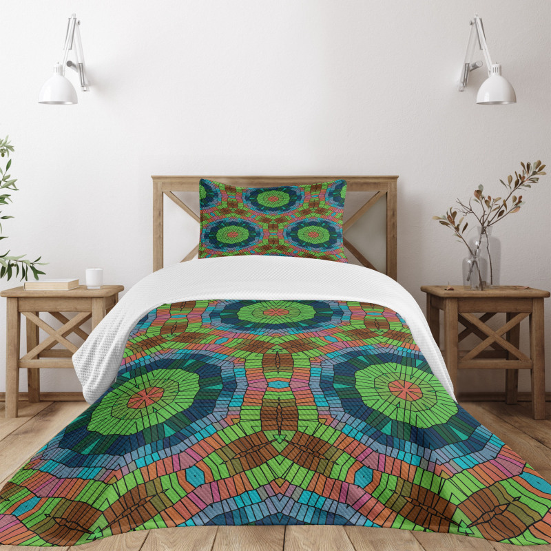 Native Art Bedspread Set