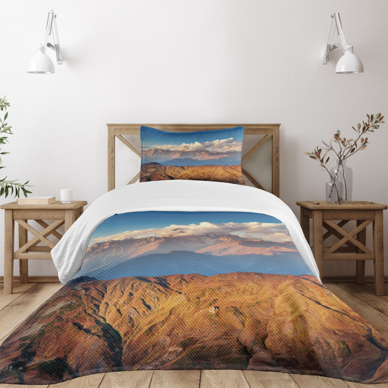 European Mountains Bedspread Set