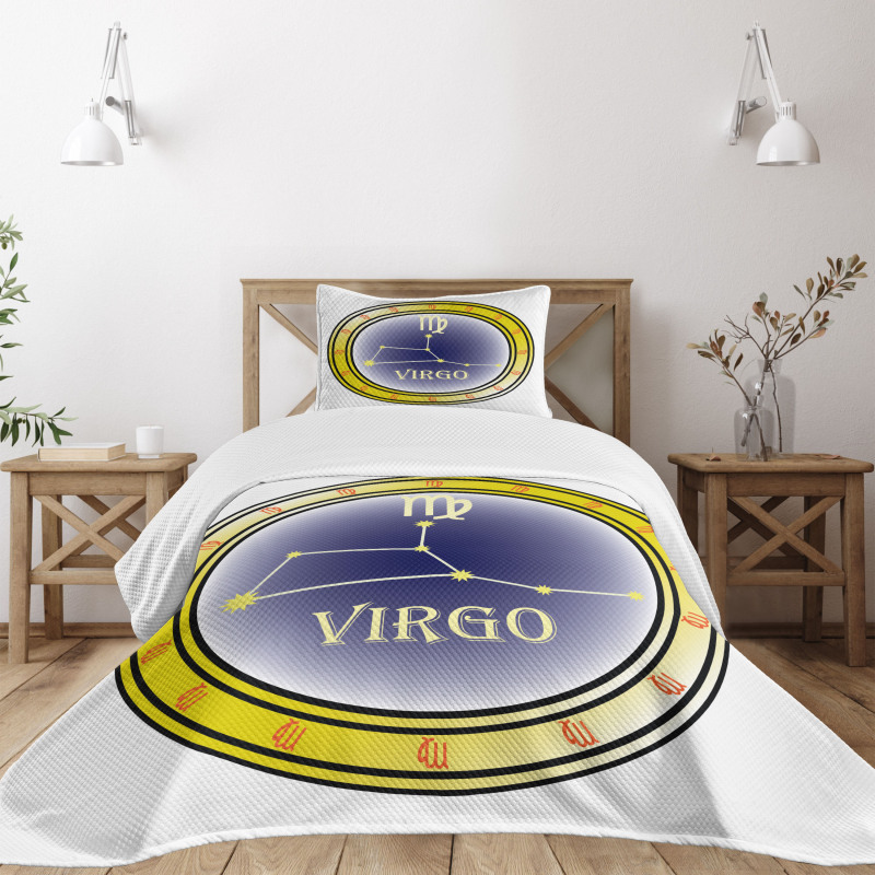 Constellation Sign Bedspread Set