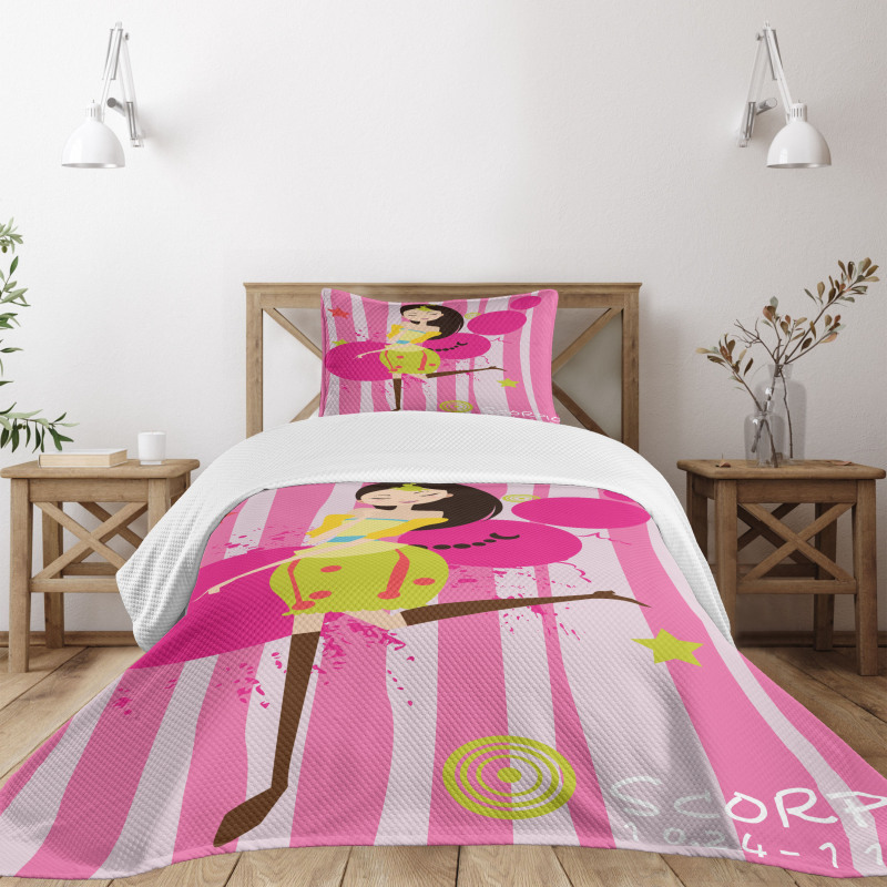 Birthday Girl Bedspread Set