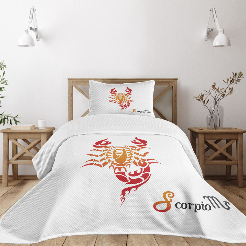 Astrology Birth Bedspread Set