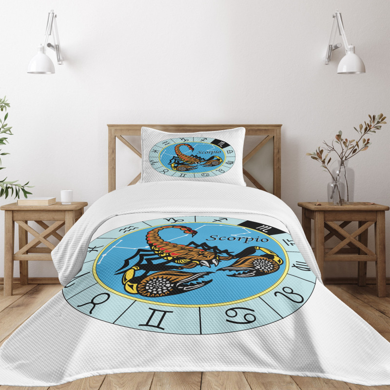 Chart and Sign Bedspread Set