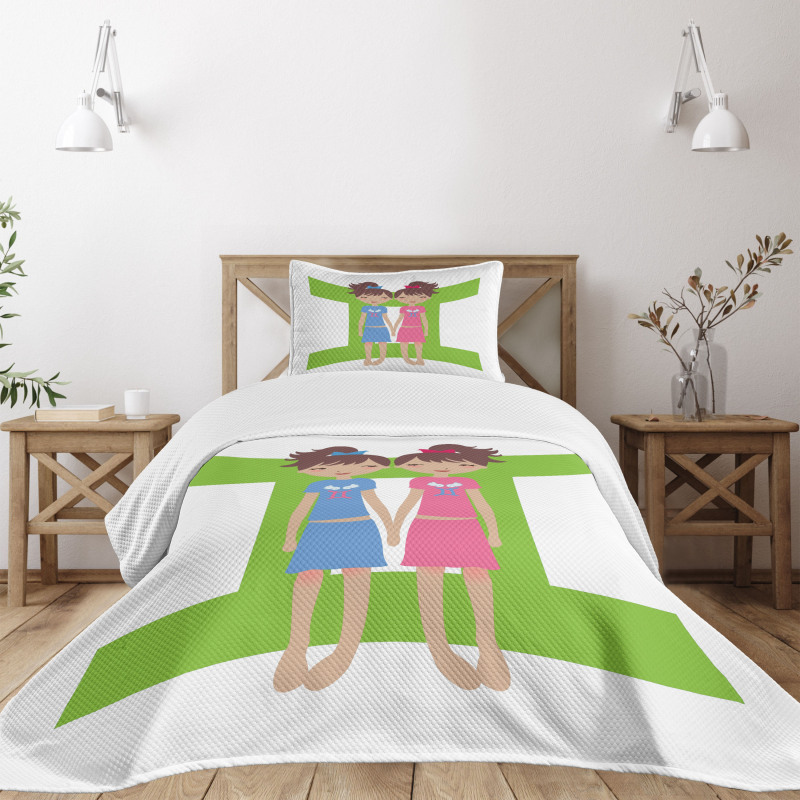 Twin Girls Teens Bedspread Set
