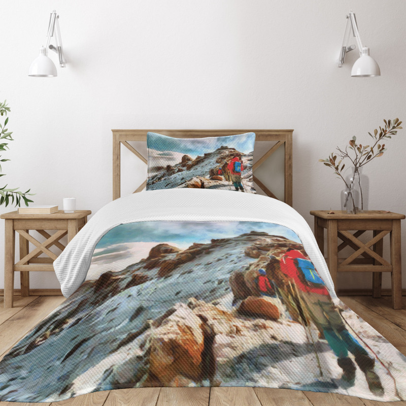 Trekkers Kilimanjaro Bedspread Set