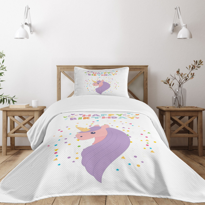 Doodle Birthday Bedspread Set