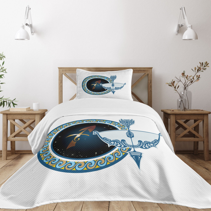 Bow Arrow Bedspread Set