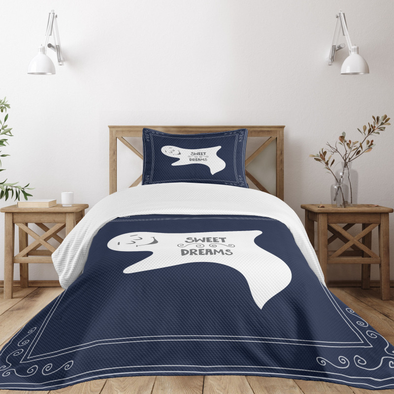 Sleeping Ghost Bedspread Set