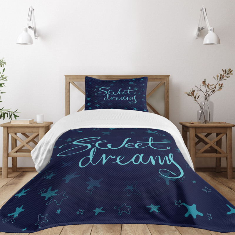 Starry Modern Bedspread Set