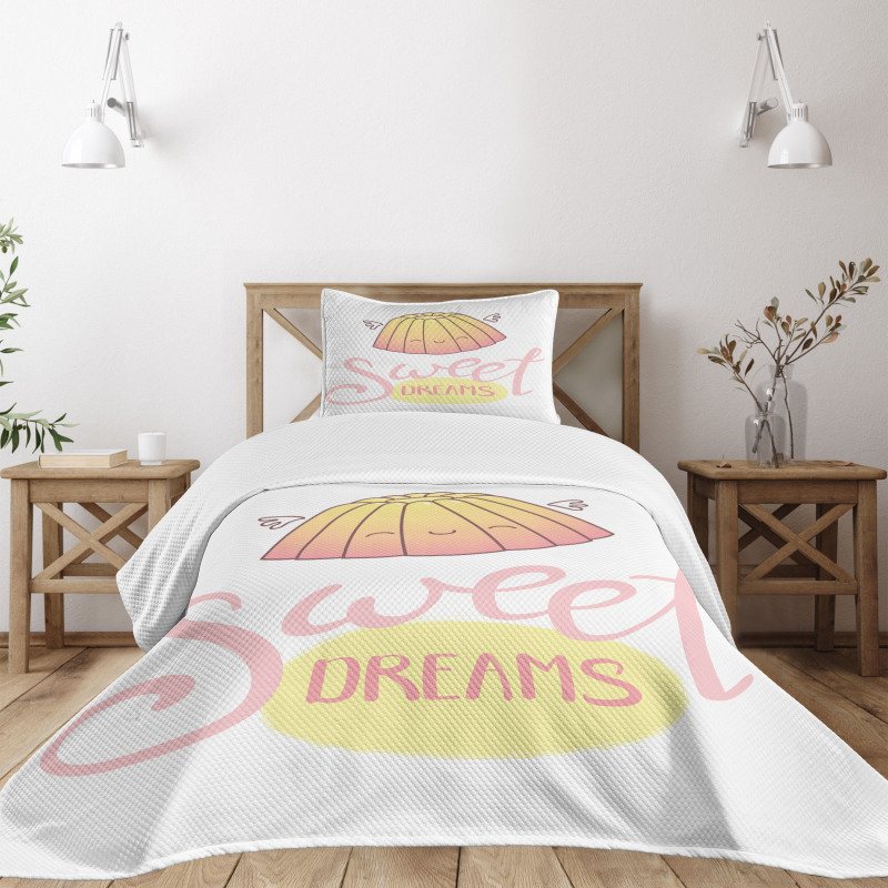 Sleeping Jelly Bedspread Set