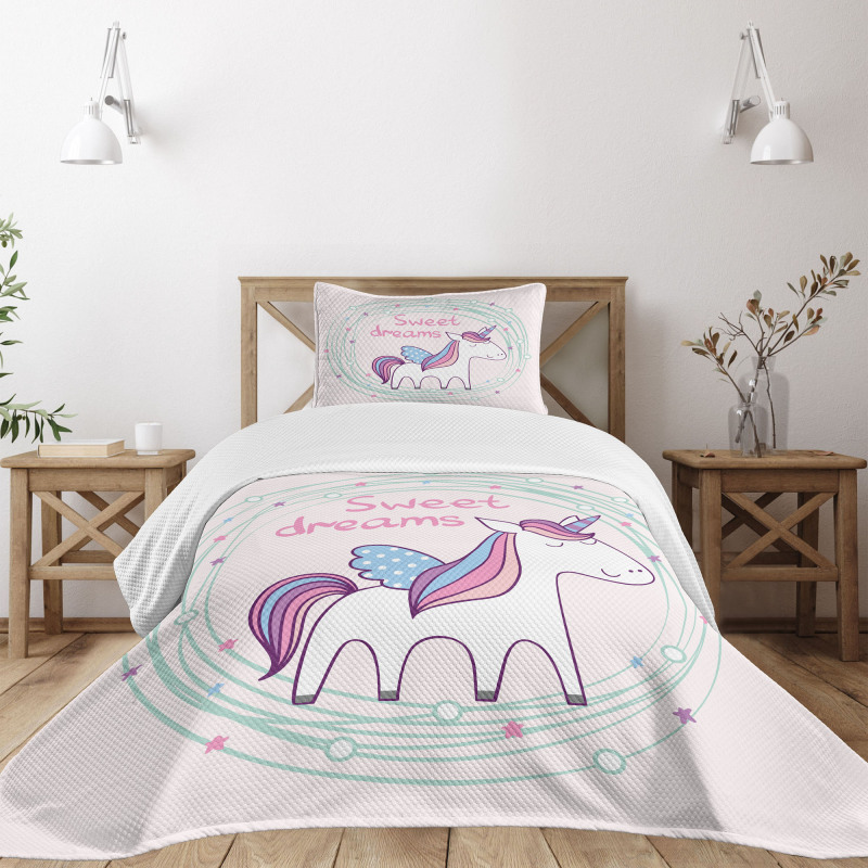 Magic Unicorn Bedspread Set