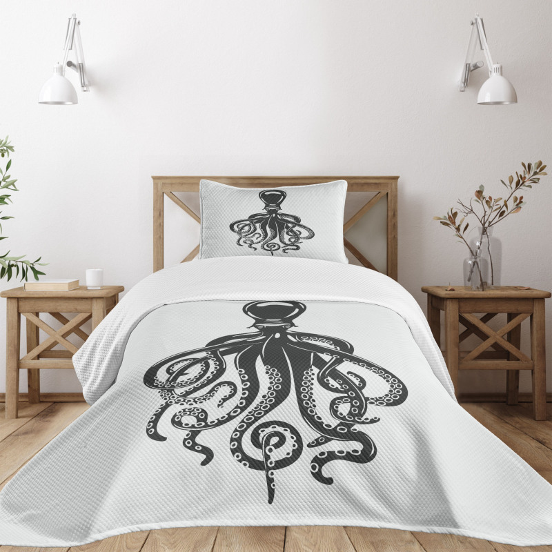 Contemporary Sea Animal Bedspread Set