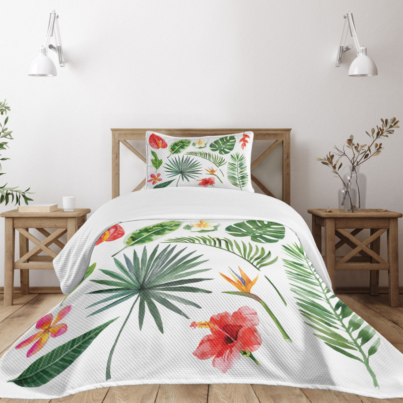 Lush Jungle Rainforest Bedspread Set
