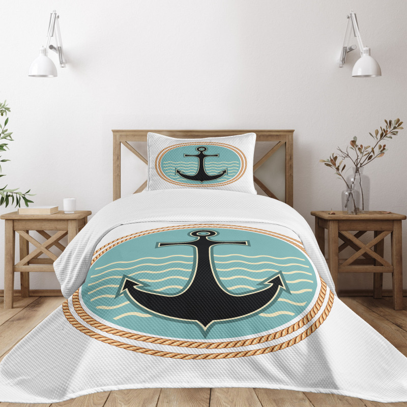 Nautical Design Bedspread Set