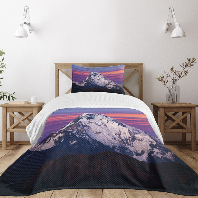 Himalayas in the Sunset Bedspread Set