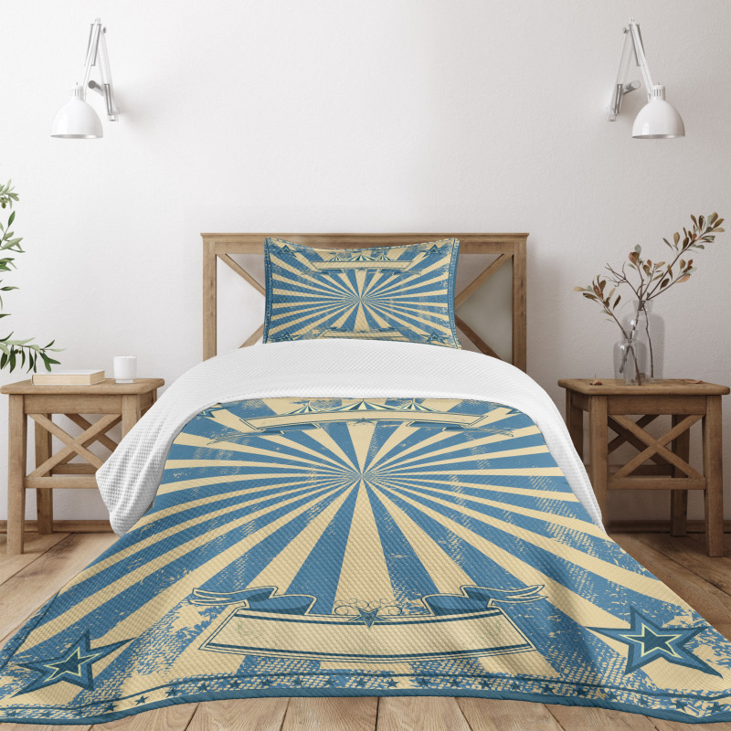 Retro Circus Tent Bedspread Set