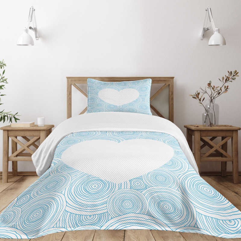 Concentric Circles Bedspread Set