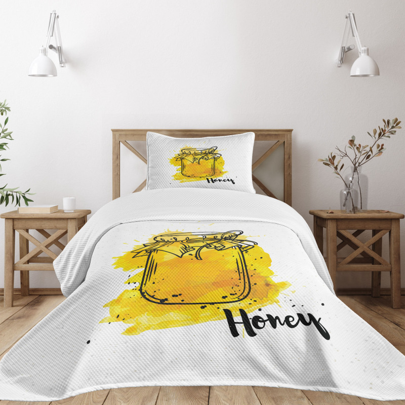 Honey Jar Art Bedspread Set