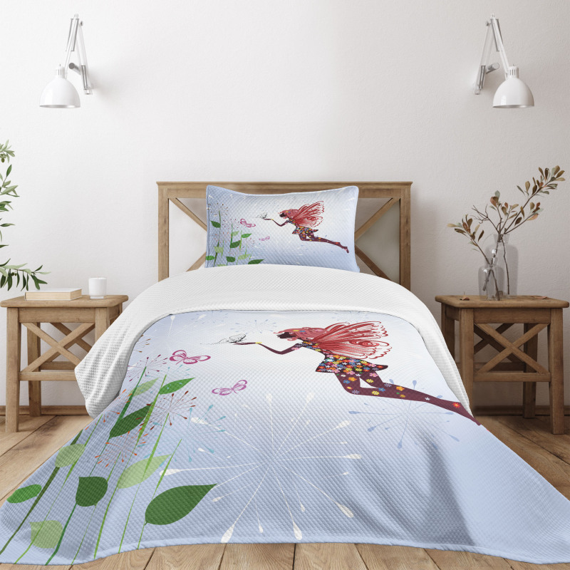 Butterfly Wing Fairy Bedspread Set