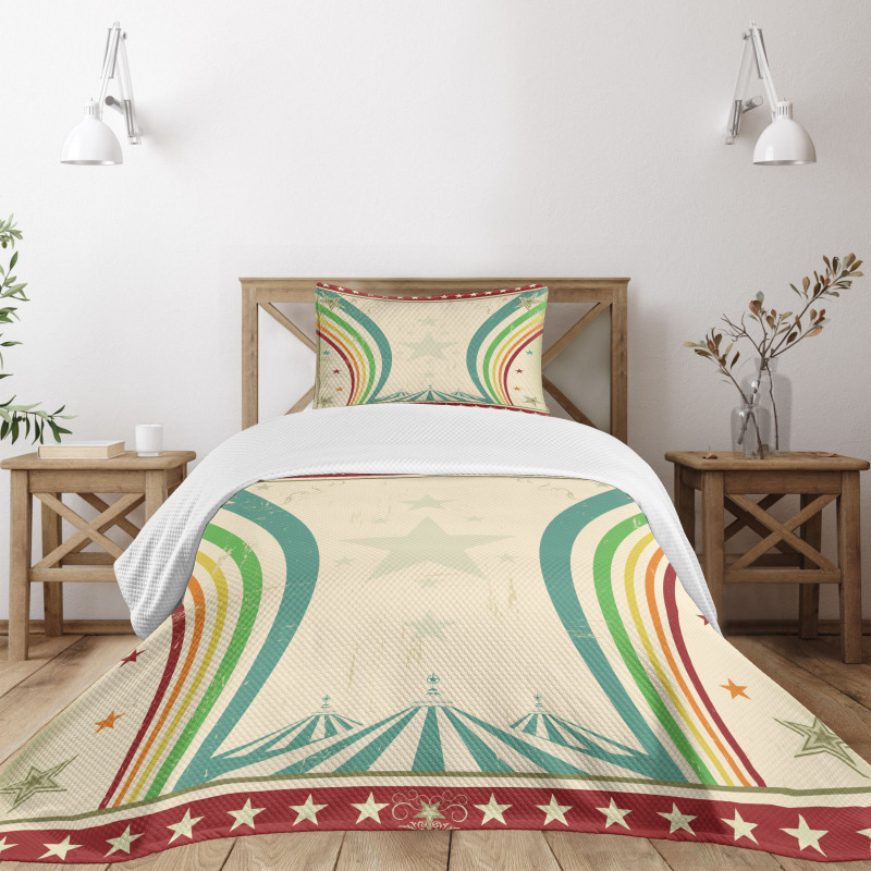 Circus Tents Bedspread Set