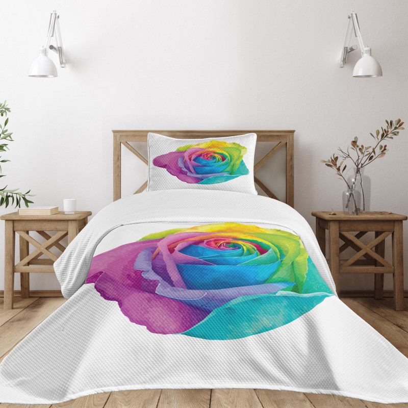 Romantic Blooms Bedspread Set