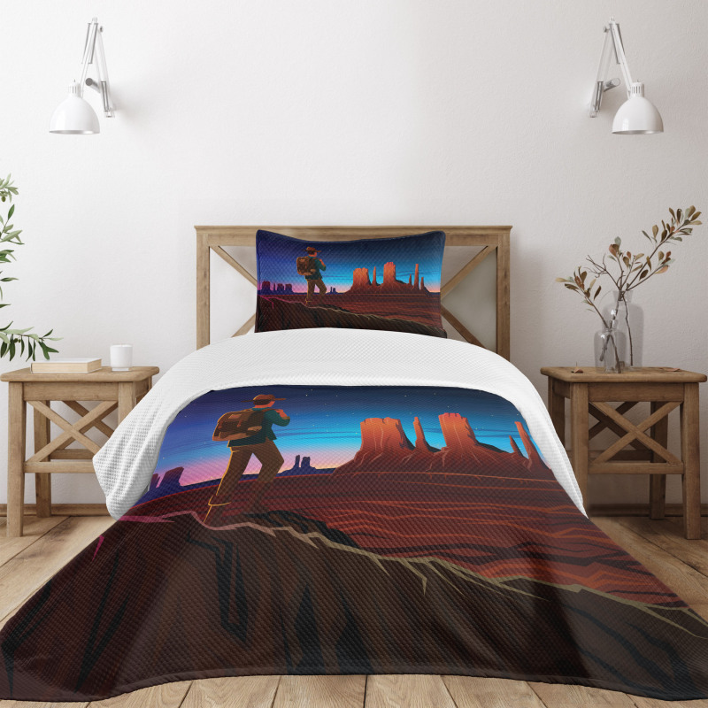 Monument Alley Bedspread Set