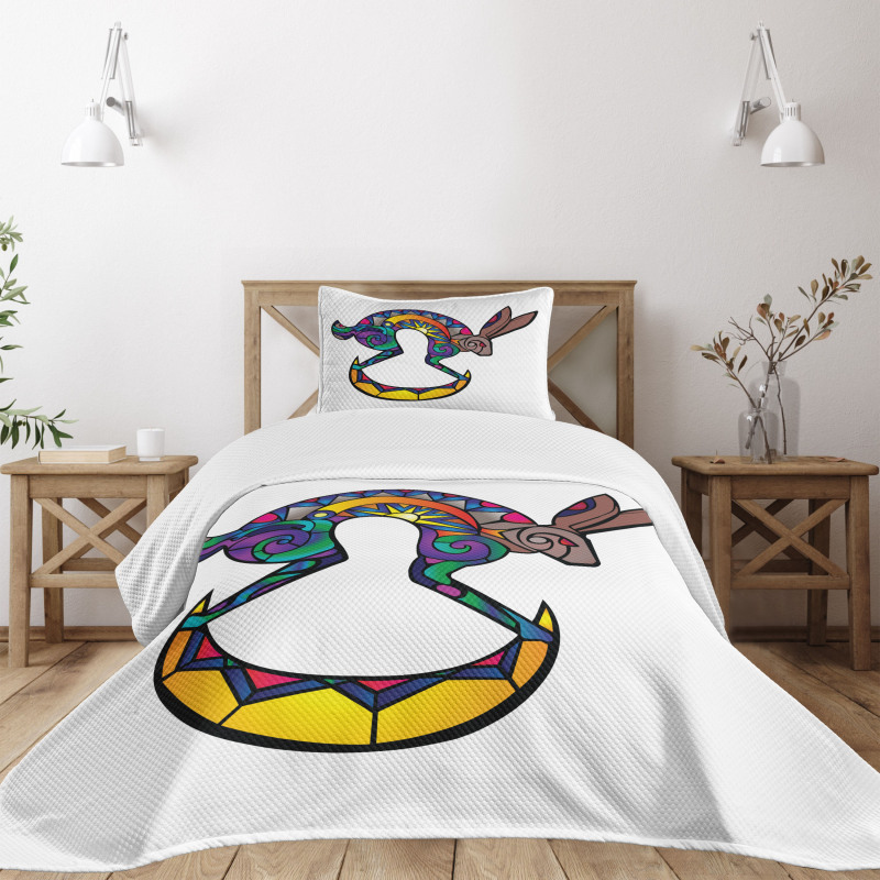 Kokopelli Hare Bedspread Set