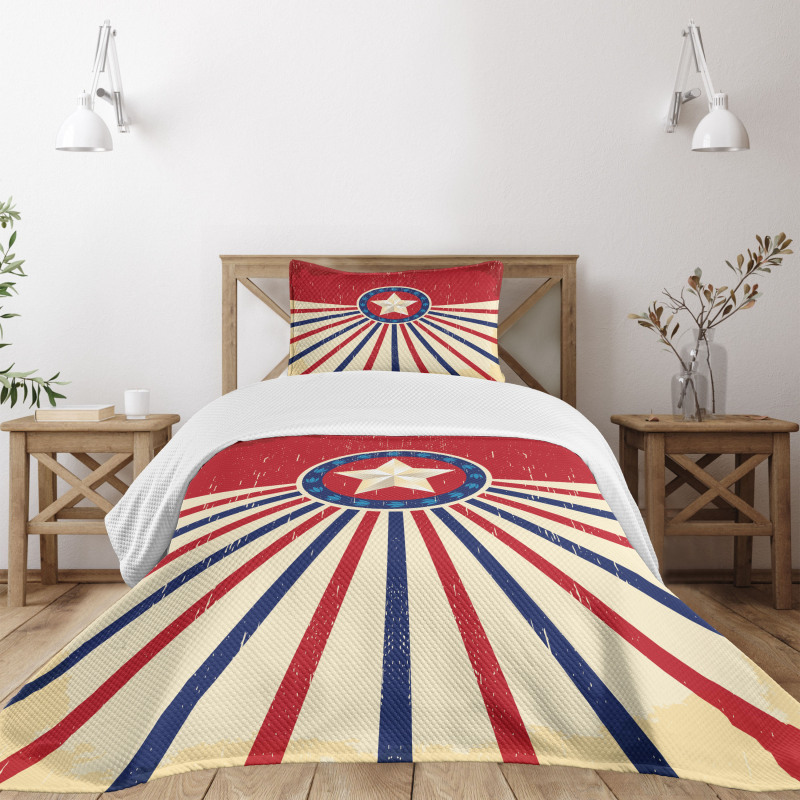 Vintage Stripes Bedspread Set