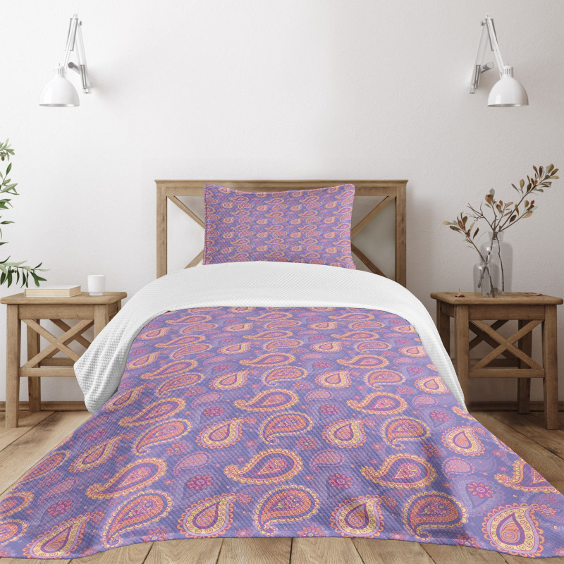 Boho Paisley Persian Bedspread Set