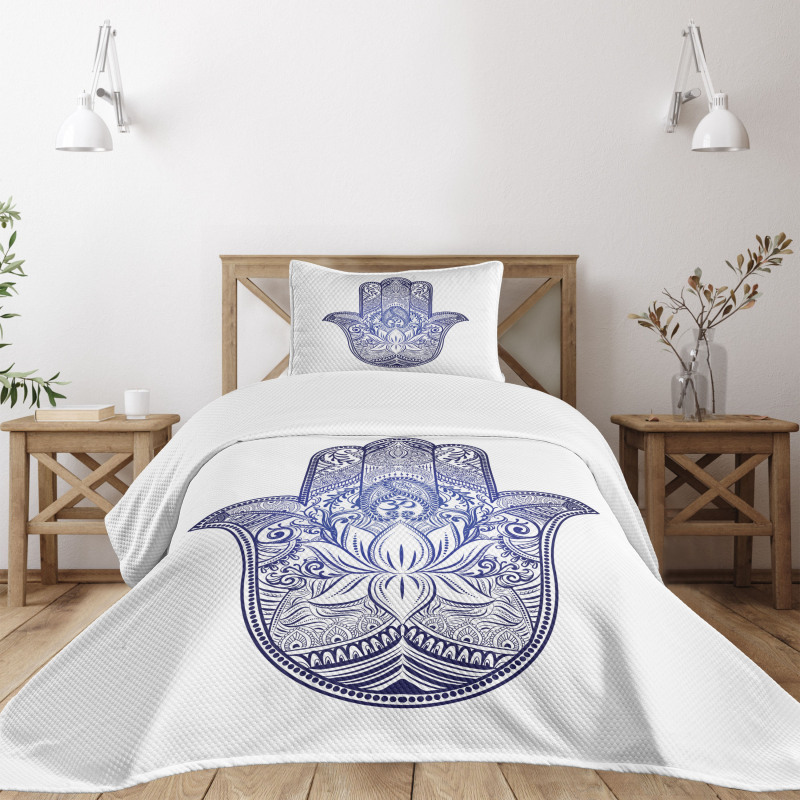 Paisleys Flowers Bedspread Set