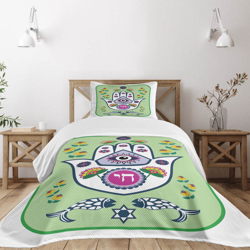 Middle East 6 Point Star Bedspread Set