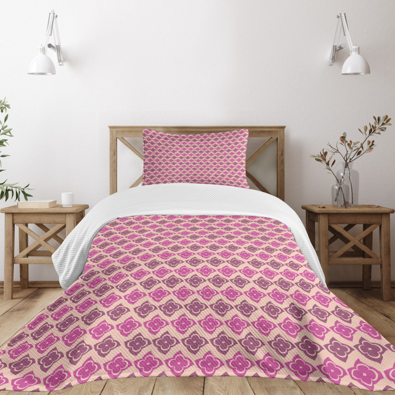 Spring Season Petals Bedspread Set