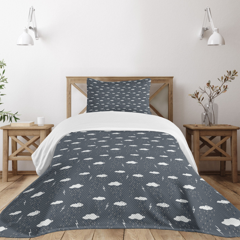 Thunders Rain Bedspread Set