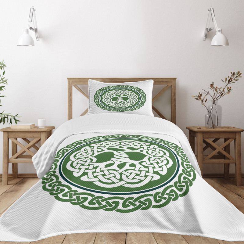 Tree of Life with Frieze Bedspread Set