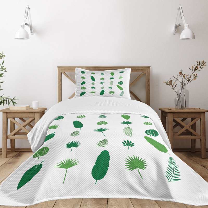 Tree Species Nature Bedspread Set