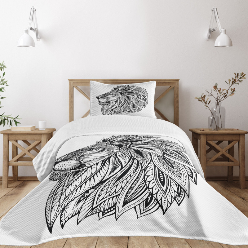 Wild Safari Animal Bedspread Set