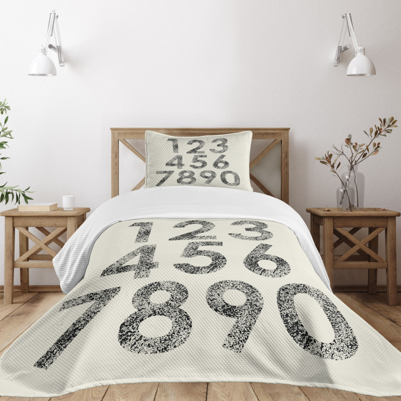 Grunge Dotwork Bedspread Set