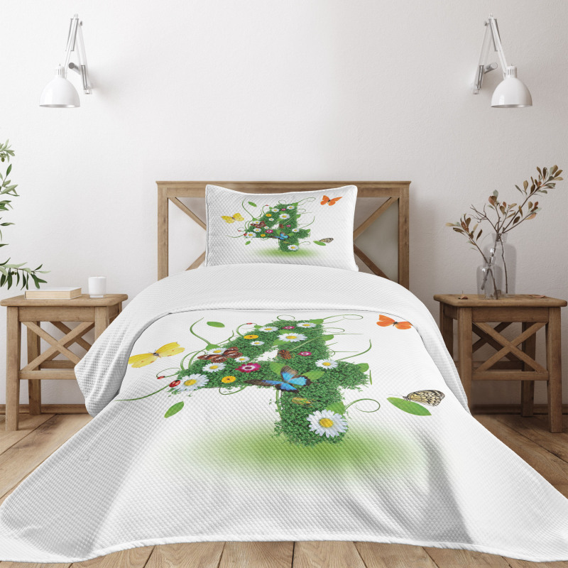 Botanical 4 Spring Bedspread Set