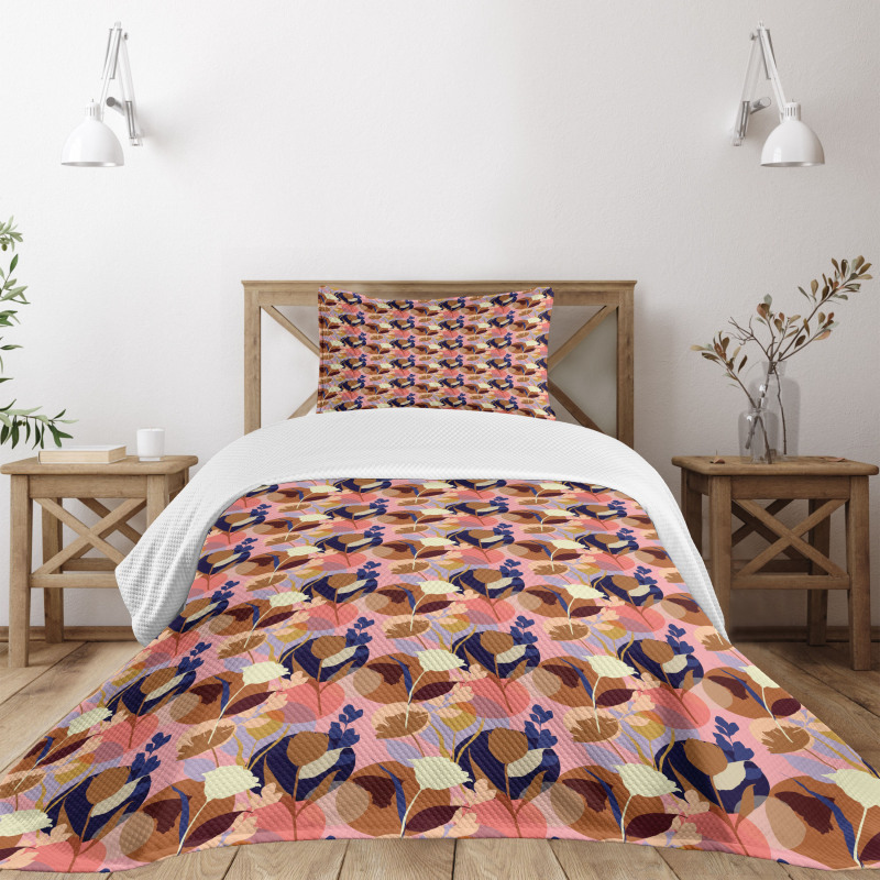 Summer Gardening Theme Bedspread Set